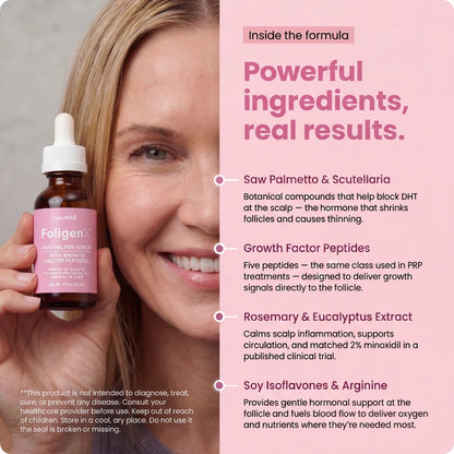 FoligenX™ Hair Helper Serum by tryAuraé