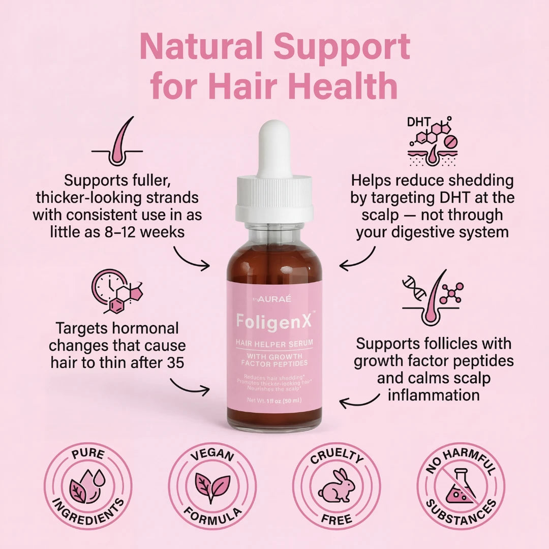 FoligenX™ Hair Helper Serum by tryAuraé